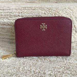 Authentic Tory Burch Zip Wallet small
